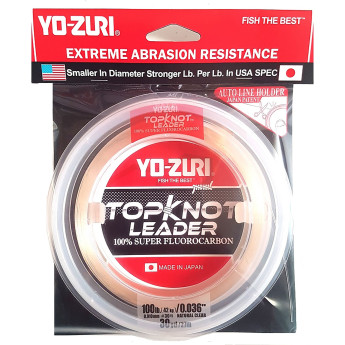 Леска YO-ZURI TOPKNOT LEADER FLUOROCARBON 100%30YDS 30Lbs (0.470mm)