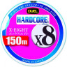 Шнур YO-ZURI PE HARDCORE X8 DUEL 0.6/0.132мм 5.8кг 150м WHITE H3294-W